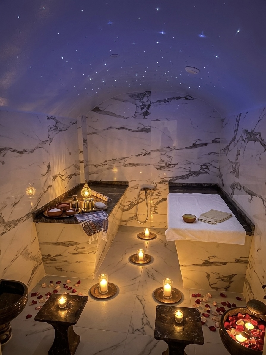 Hammam Royale - House Of She, Spa de luxe a Maarif, Casablanca